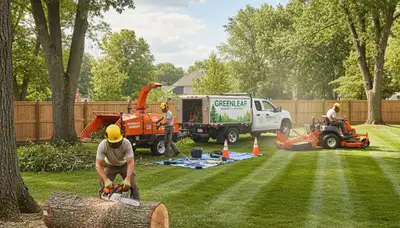 Professional lawn care and tree removal service in Harrisburg, PA by Chop Chop Tree experts