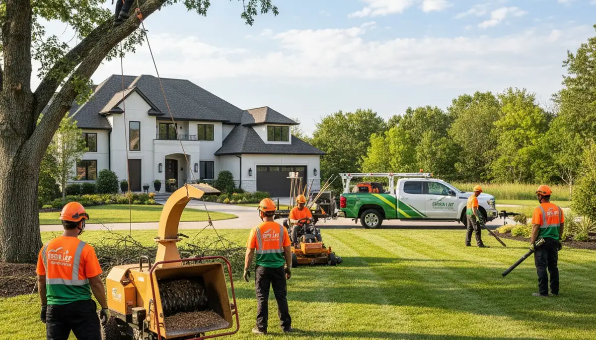 Professional lawn care and tree trimming service in Harrisburg, PA by Chop Chop Tree