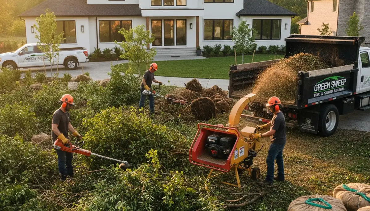 Professional shrub removal service in Harrisburg, PA by Chop Chop Tree experts